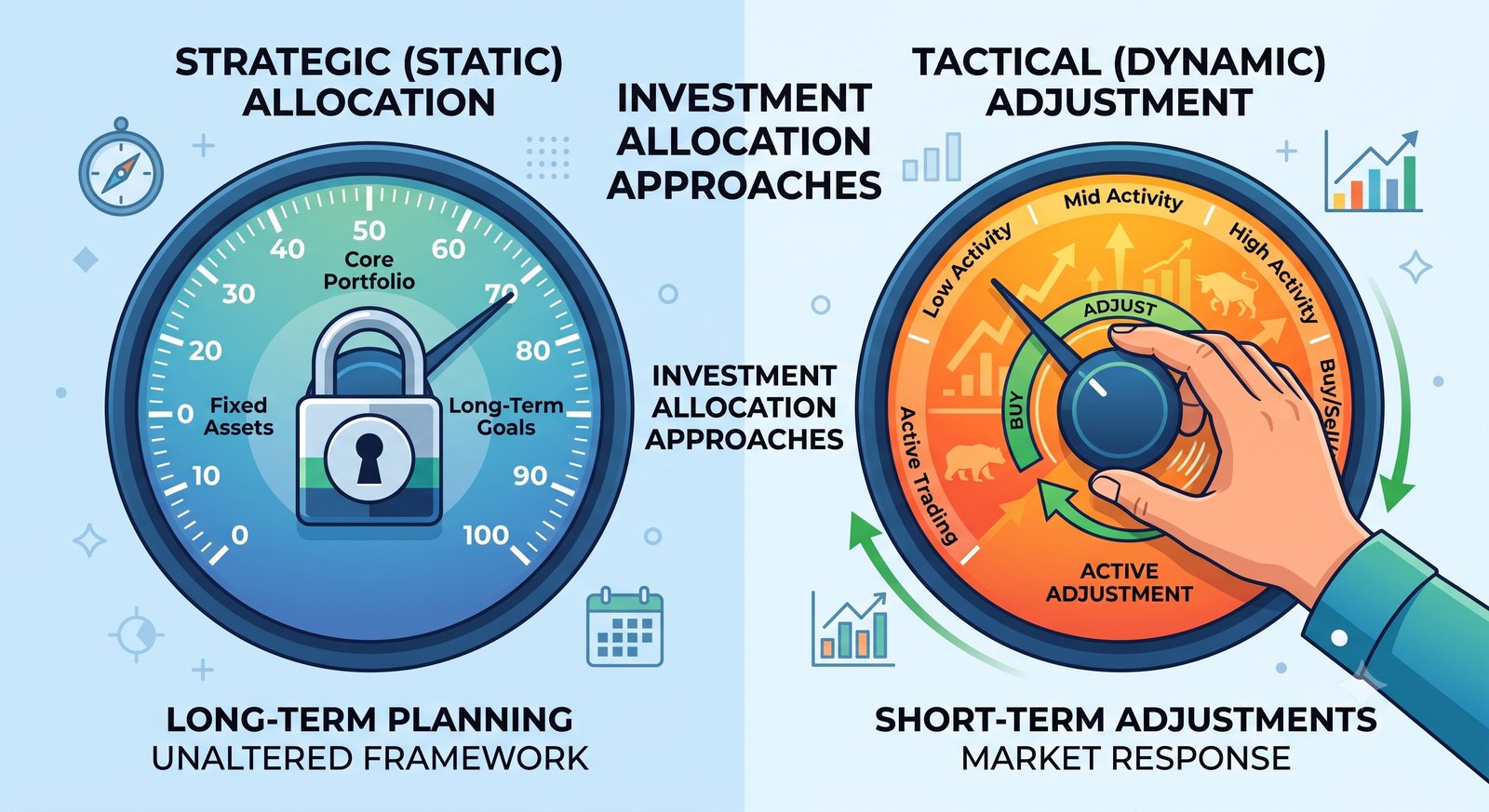 Strategic vs Tactical Allocation Dials