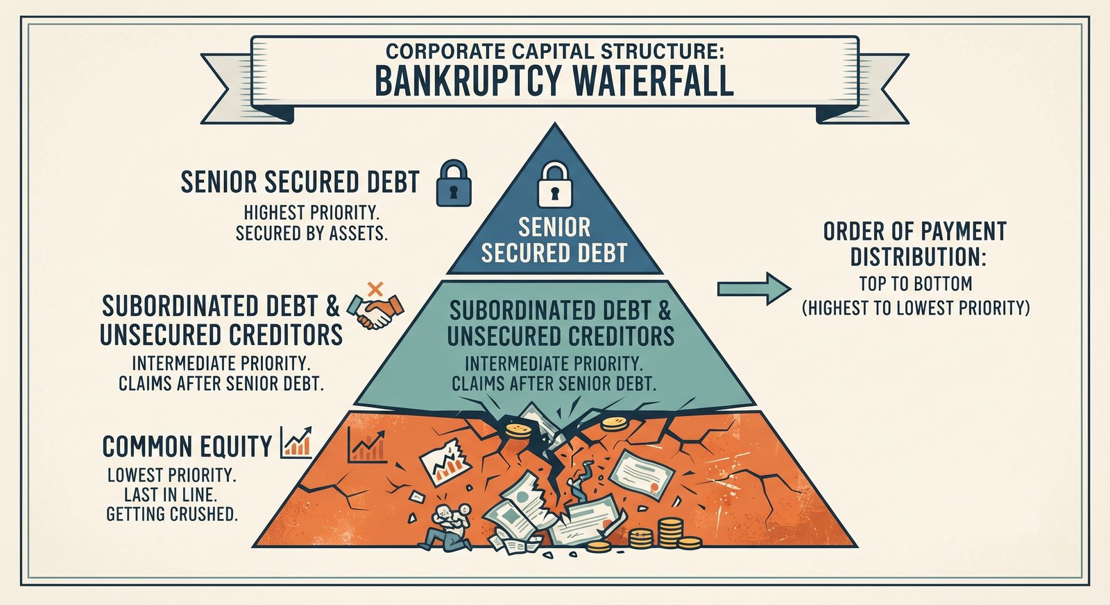 Corporate Capital Structure in Bankruptcy
