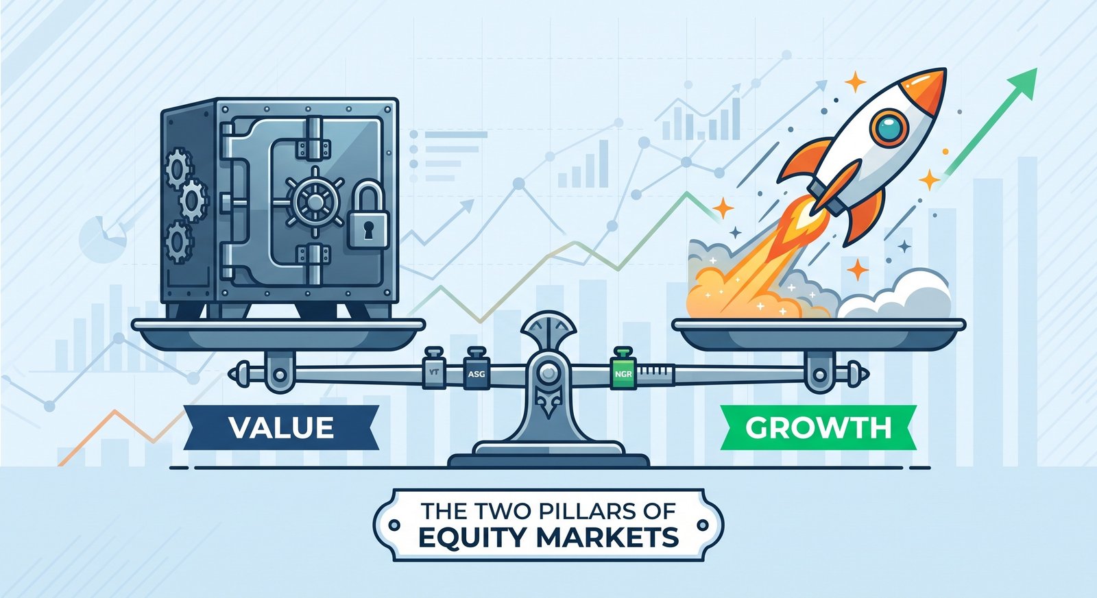 Value vs Growth Balance Scale