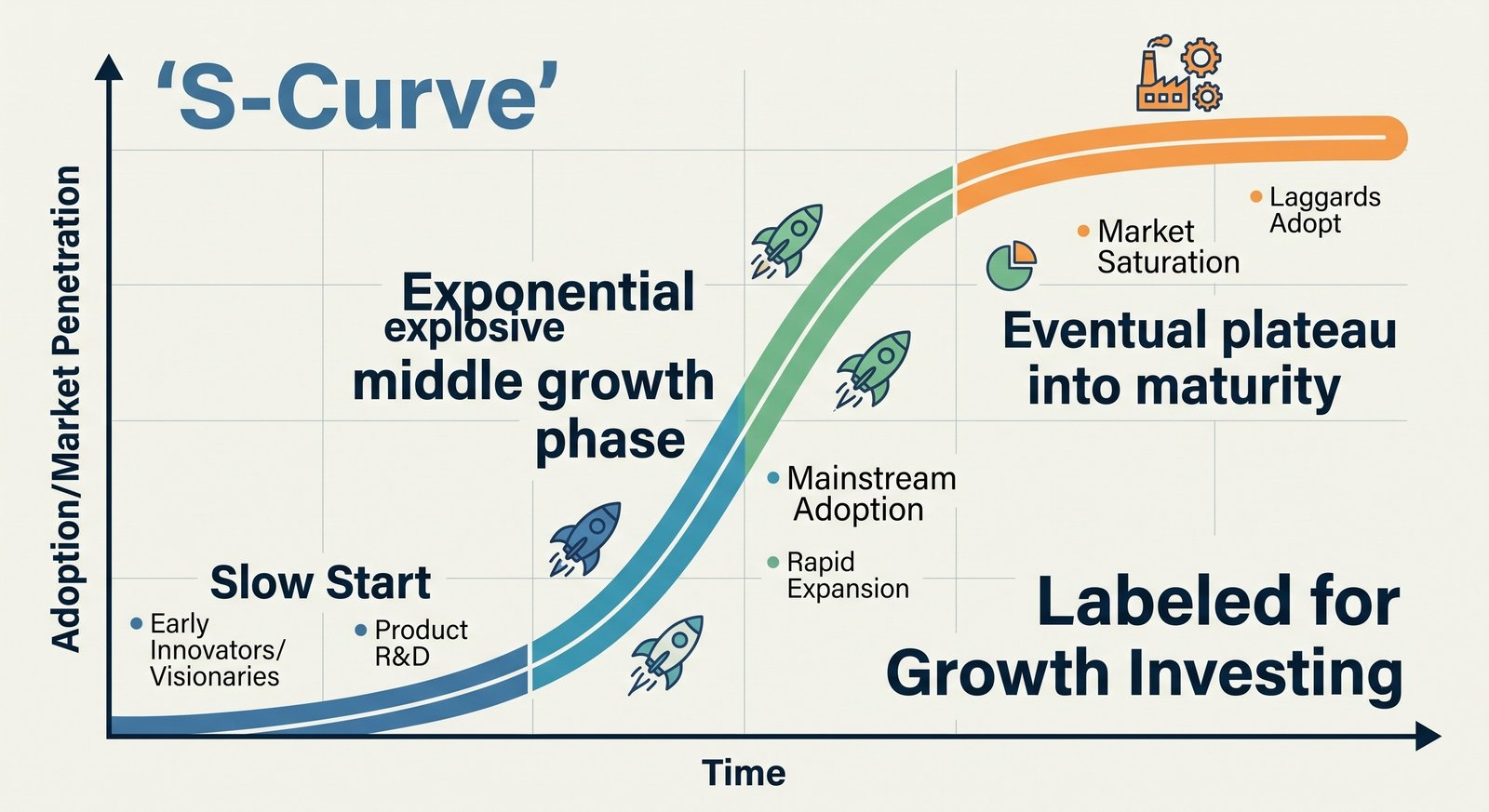 The S-Curve of Growth Investing
